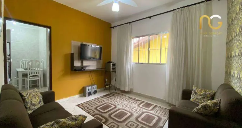 Apartamento com 1 dormitório à venda, 43 m² por r$ 250.000,00 - caiçara - praia grande/sp