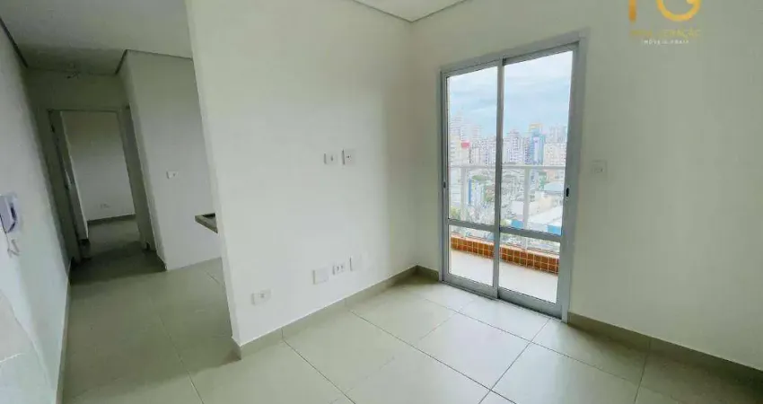 Apartamento com 1 dormitório à venda, 46 m² por r$ 285.000,00 - boqueirão - praia grande/sp
