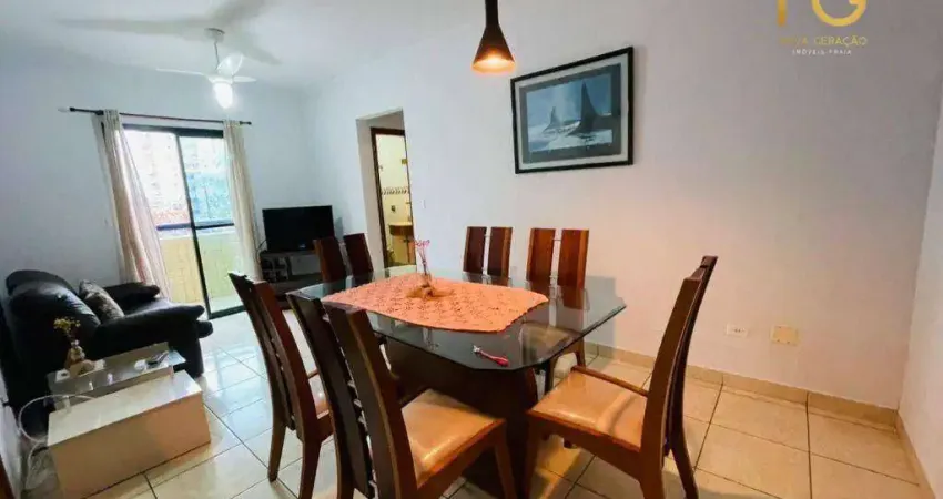 Apartamento com 2 dormitórios à venda, 85 m² por r$ 405.000,00 - vila guilhermina - praia grande/sp