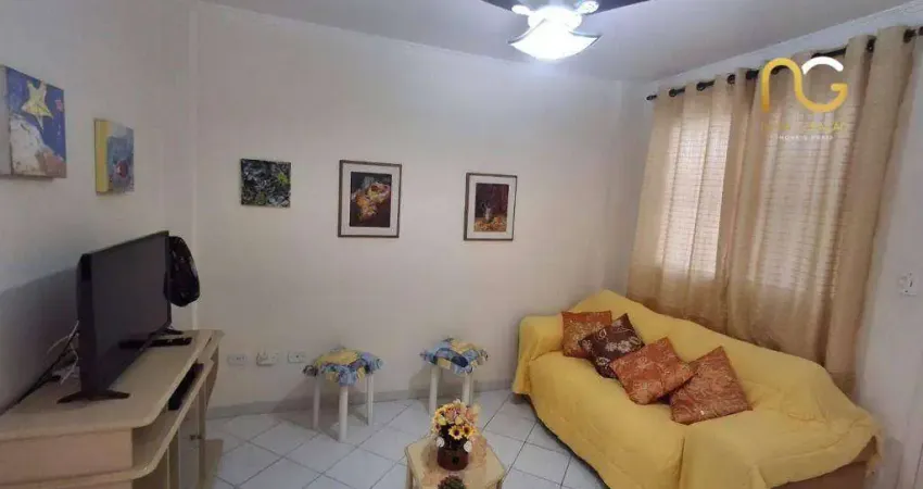 Apartamento com 1 dormitório à venda, 56 m² por r$ 355.000,00 - boqueirão - praia grande/sp