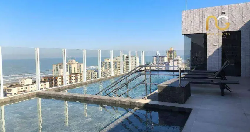 Apartamento com 2 dormitórios à venda, 68 m² por r$ 550.000,00 - vila guilhermina - praia grande/sp