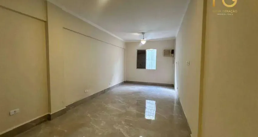 Kitnet com 1 dormitório à venda, 33 m² por r$ 210.000,00 - canto do forte - praia grande/sp