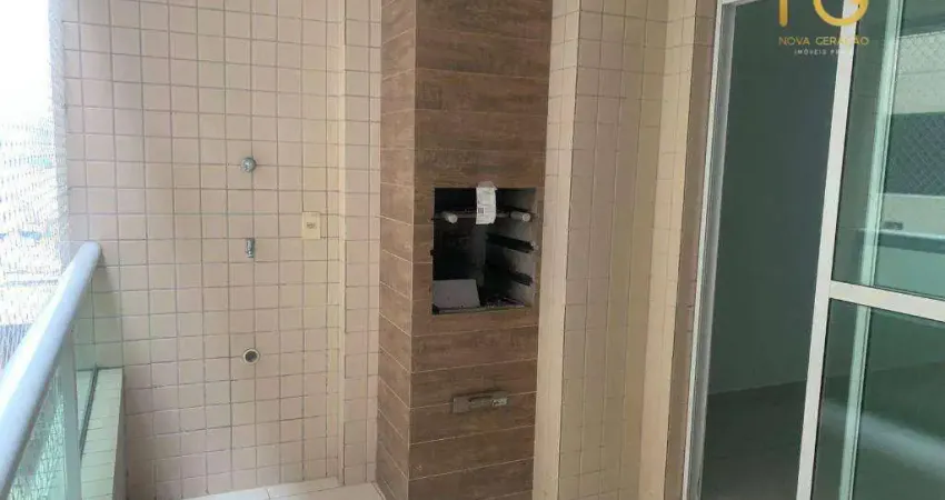 Apartamento com 2 dormitórios à venda, 85 m² por r$ 449.000,00 - vila guilhermina - praia grande/sp