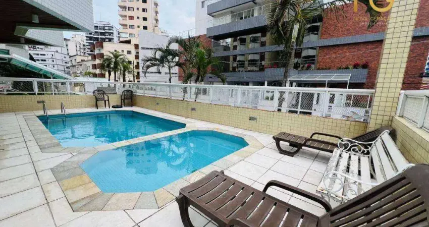 Apartamento com 2 dormitórios à venda, 72 m² por r$ 400.000,00 - vila guilhermina - praia grande/sp