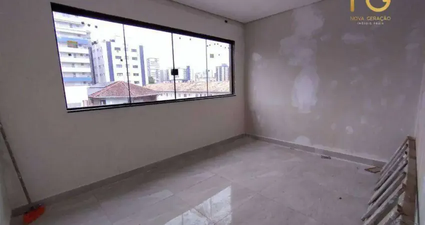 Casa assobradada triplex em condominio 03 dormitorios 03 suites - guilhermina/praia grande-sp