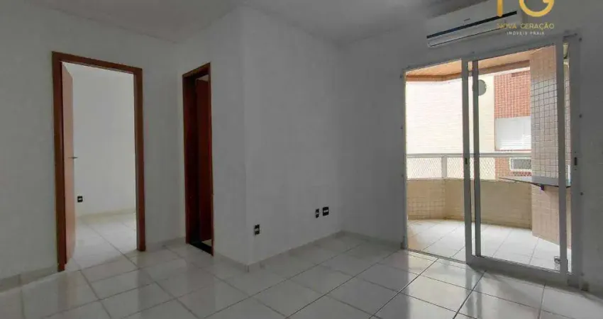 Apartamento com 1 dormitório à venda, 48 m² por r$ 330.000,00 -  guilhermina - praia grande/sp