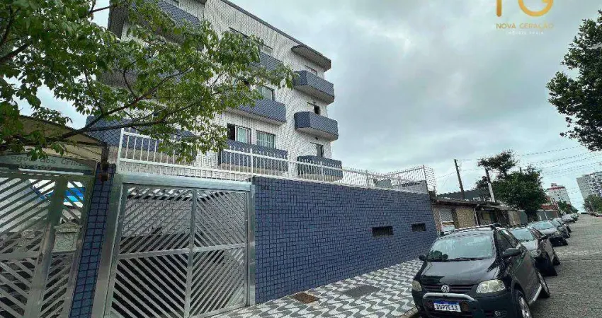 Apartamento com 1 dormitório à venda, 44 m² por r$ 220.000,00 - mirim - praia grande/sp