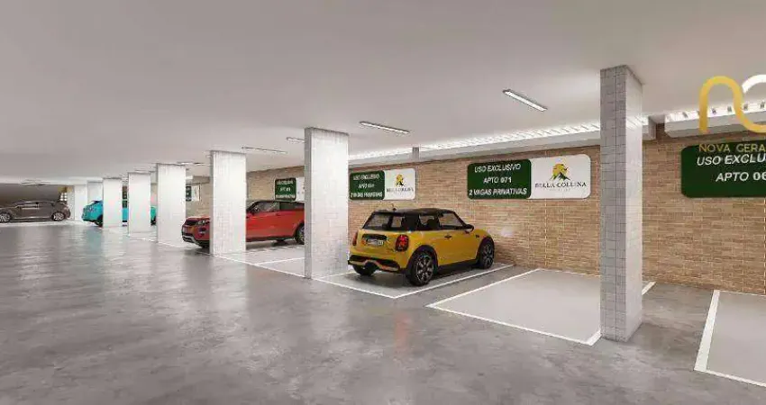 Apartamento com 2 dormitórios à venda, 81 m² por r$ 677.000,00 - boqueirão - praia grande/sp