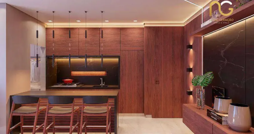 Apartamento à venda, 73 m² por r$ 672.000,00 - canto do forte - praia grande/sp