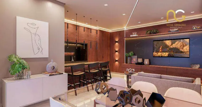 Apartamento à venda, 72 m² por r$ 560.000,00 - canto do forte - praia grande/sp