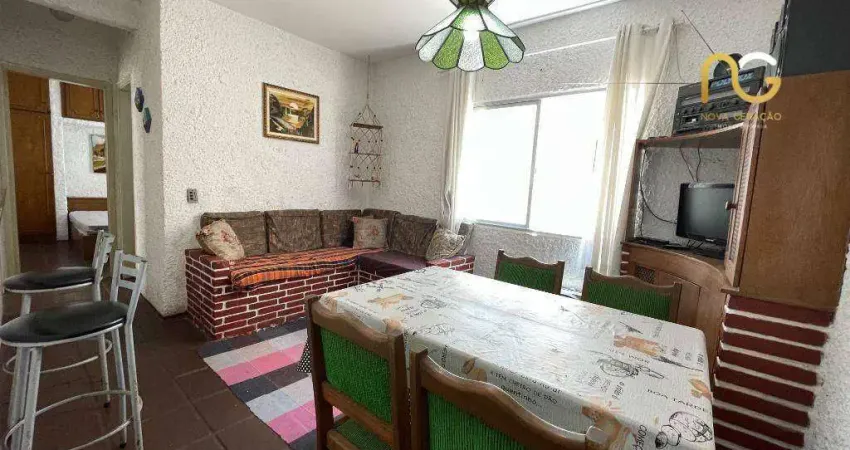 Apartamento com 2 dormitórios à venda, 53 m² por r$ 260.000,00 - vila guilhermina - praia grande/sp