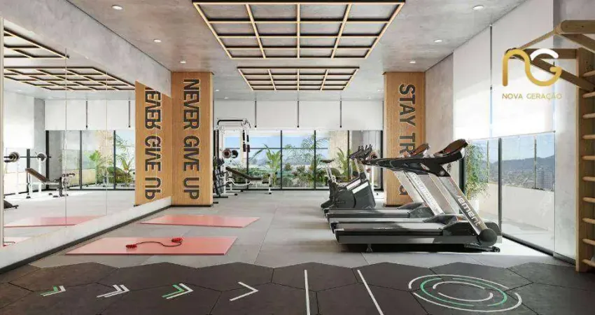 Apartamento com 2 dormitórios à venda, 80 m² por r$ 725.000,00 - boqueirão - praia grande/sp