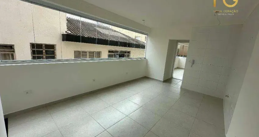 Apartamento com 1 dormitório à venda, 44 m² por r$ 336.000,00 - vila guilhermina - praia grande/sp