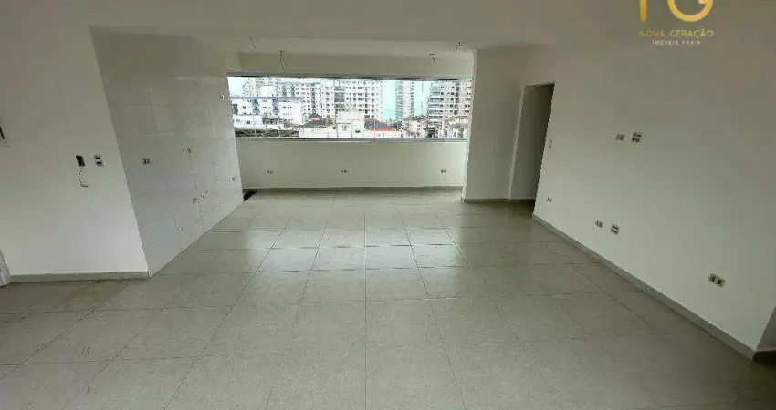 Apartamento com 2 dormitórios à venda, 93 m² por r$ 710.380,00 - vila guilhermina - praia grande/sp