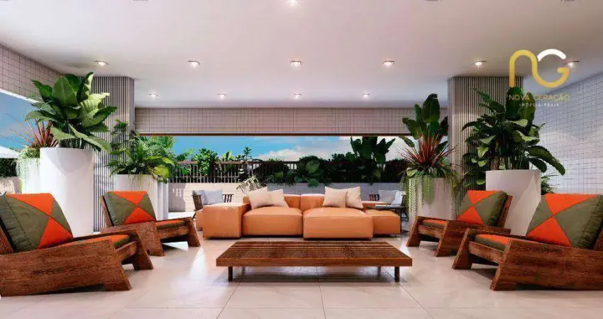 Apartamento com 3 dormitórios à venda, 152 m² por r$ 1.374.000,00 - aviação - praia grande/sp