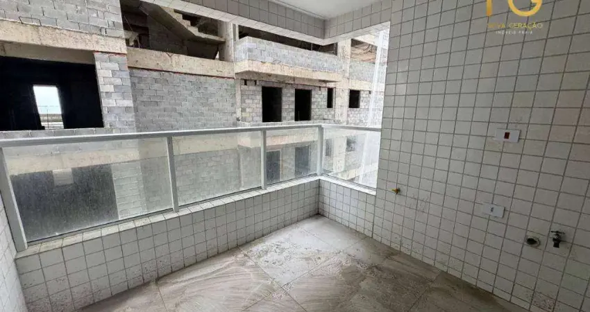 Apartamento com 2 dormitórios à venda, 80 m² por r$ 600.000,00 - aviação - praia grande/sp