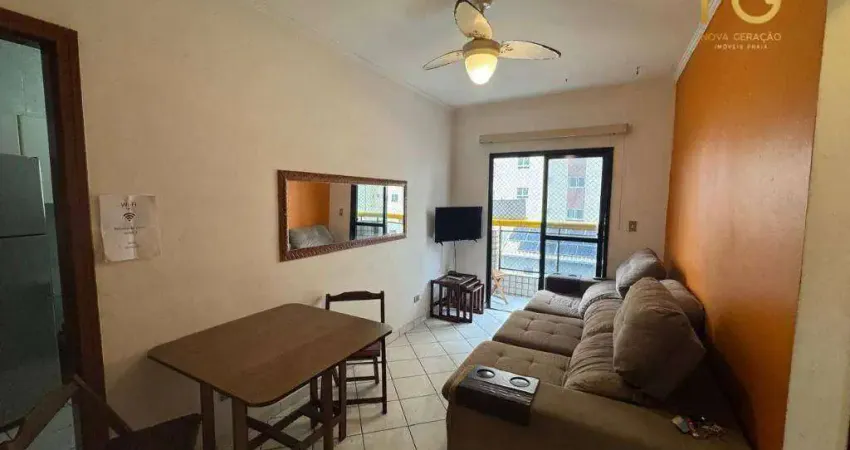 Apartamento com 1 dormitório à venda, 56 m² por r$ 325.000,00 - aviação - praia grande/sp