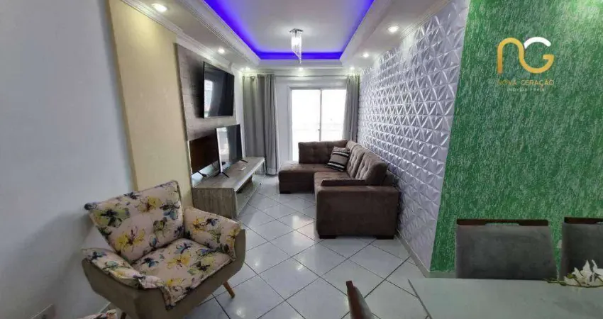 Apartamento com 3 dormitórios à venda, 130 m² por r$ 550.000,00 - vila assunção - praia grande/sp