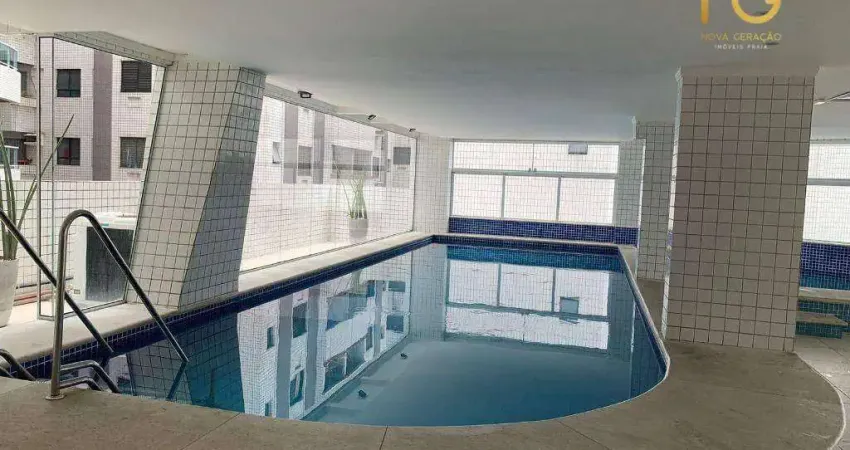 Apartamento com 2 dormitórios à venda, 87 m² por r$ 550.000,00 - vila guilhermina - praia grande/sp