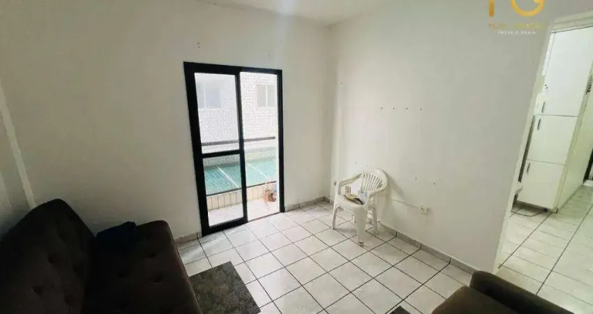 Apartamento com 1 dormitório à venda, 50 m² por r$ 265.000,00 - vila guilhermina - praia grande/sp