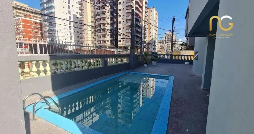Apartamento com 1 dormitório à venda, 56 m² por r$ 230.000,00 - tupi - praia grande/sp