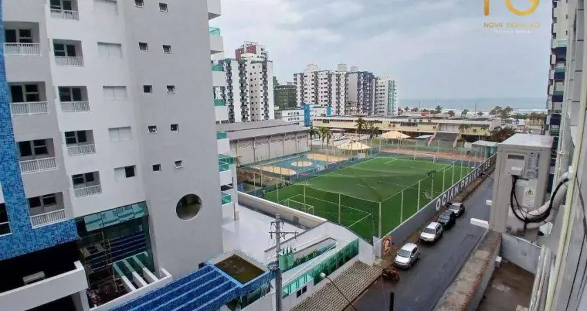 Apartamento com 1 dormitório à venda, 51 m² por r$ 265.000,00 - vila assunção - praia grande/sp