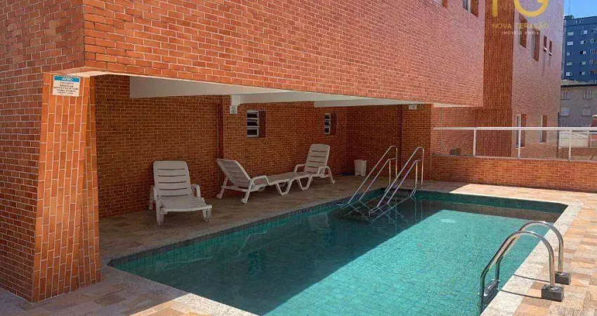 Apartamento com 2 dormitórios à venda, 60 m² por r$ 592.200,00 - vila assunção - praia grande/sp