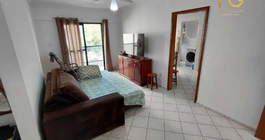Apartamento com 1 dormitório à venda, 65 m² por r$ 335.000,00 - canto do forte - praia grande/sp