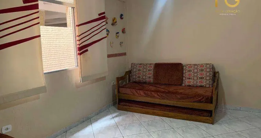 Apartamento com 1 dormitório à venda, 41 m² por r$ 235.000,00 - canto do forte - praia grande/sp