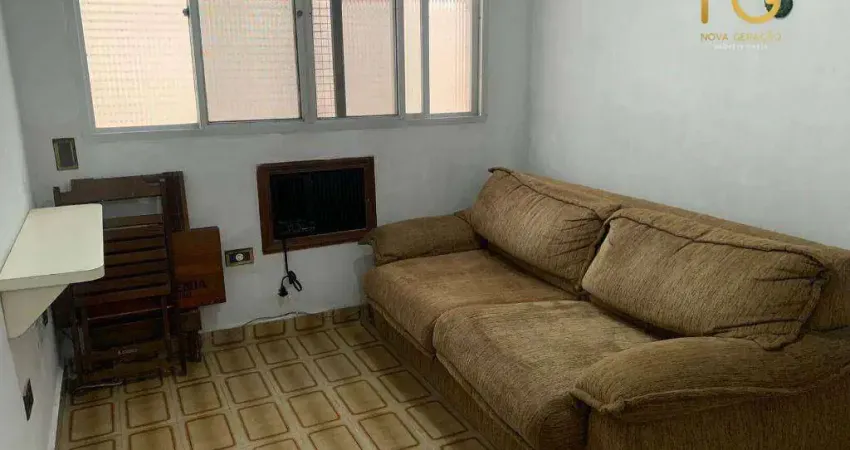 Apartamento com 1 dormitório à venda, 42 m² por r$ 210.000,00 - canto do forte - praia grande/sp