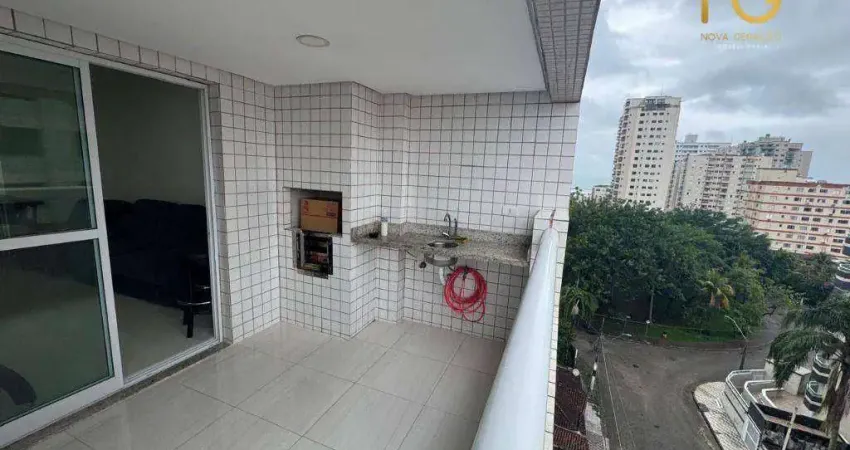 Apartamento com 2 dormitórios à venda, 94 m² por r$ 565.000,00 - aviação - praia grande/sp
