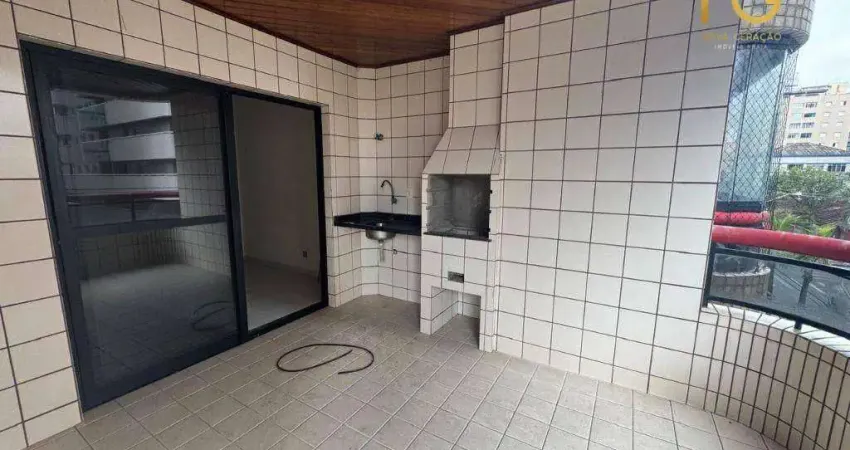 Apartamento com 3 dormitórios à venda, 131 m² por r$ 720.000,00 - tupi - praia grande/sp