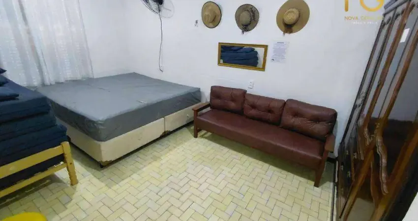 Kitnet com 1 dormitório à venda, 33 m² por r$ 200.000,00 - tupi - praia grande/sp