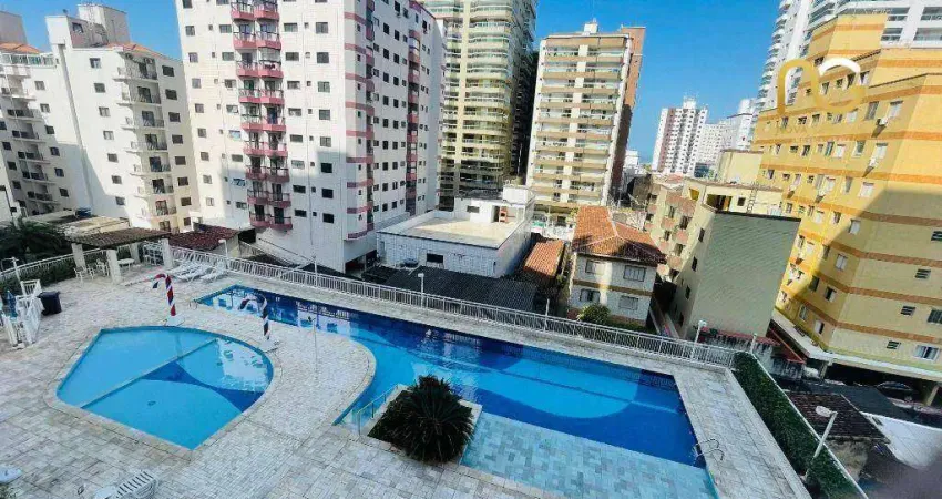 Apartamento com 3 dormitórios à venda, 77 m² por r$ 600.000,00 - vila assunção - praia grande/sp