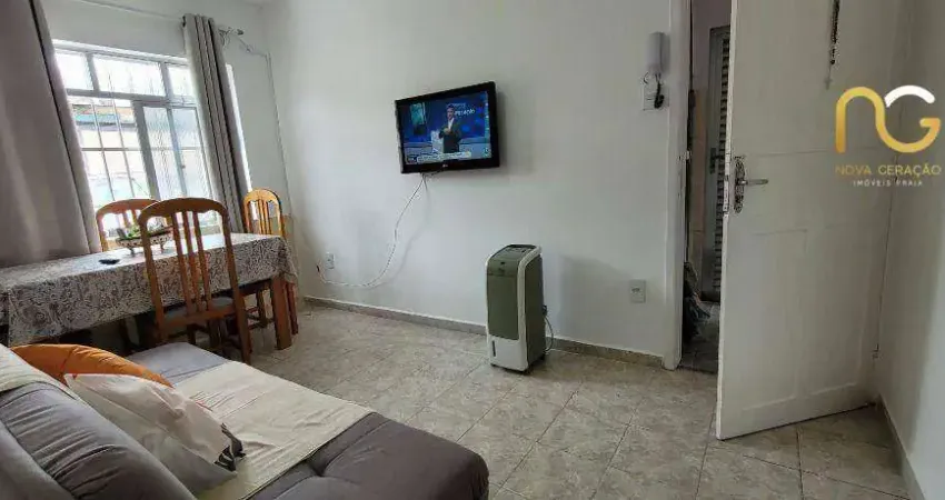 Apartamento com 1 dormitório à venda, 37 m² por r$ 258.000,00 - canto do forte - praia grande/sp