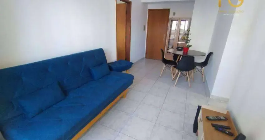 Apartamento 1 dormitório, bairro tupi , mobiliado , 149 metros da praia r$ 295.000,00
