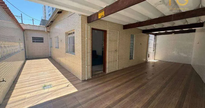 Casa com 2 dormitórios à venda, 80 m² por r$ 470.000,00 - aviação - praia grande/sp
