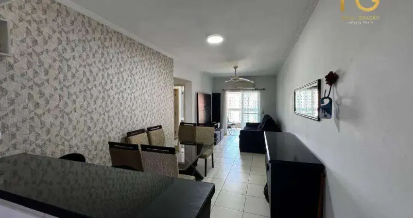 Apartamento lazer completo com 2 dormitórios à venda, 76 m² por r$ 595.000 - canto do forte - praia grande/sp
