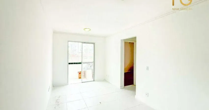 Apartamento com 2 dormitórios à venda, 60 m² por r$ 300.000,00 - canto do forte - praia grande/sp