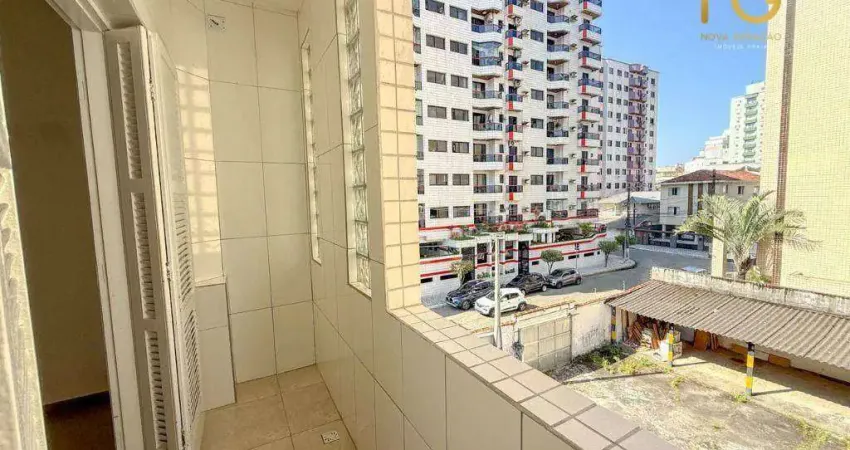 Kitnet com 1 dormitório à venda, 40 m² por r$ 200.000,00 - vila guilhermina - praia grande/sp