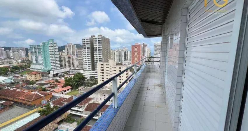 Cobertura com 3 dormitórios à venda, 167 m² por r$ 799.000,00 - canto do forte - praia grande/sp