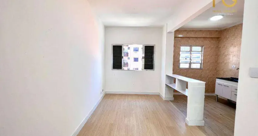 Apartamento com 1 dormitório à venda, 43 m² por r$ 210.000,00 - aviação - praia grande/sp