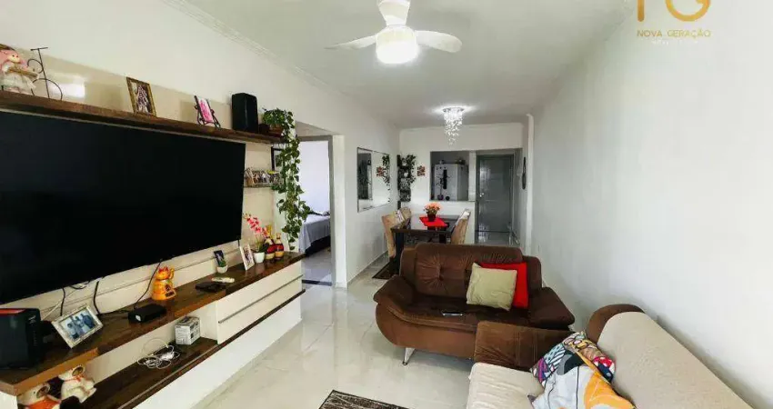 Apartamento com 2 dormitórios à venda, 85 m² por r$ 520.000,00 - tupi - praia grande/sp