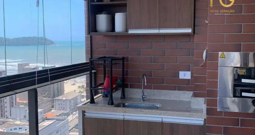 Apartamento com 2 dormitórios à venda, 96 m² por r$ 855.000,00 - vila guilhermina - praia grande/sp