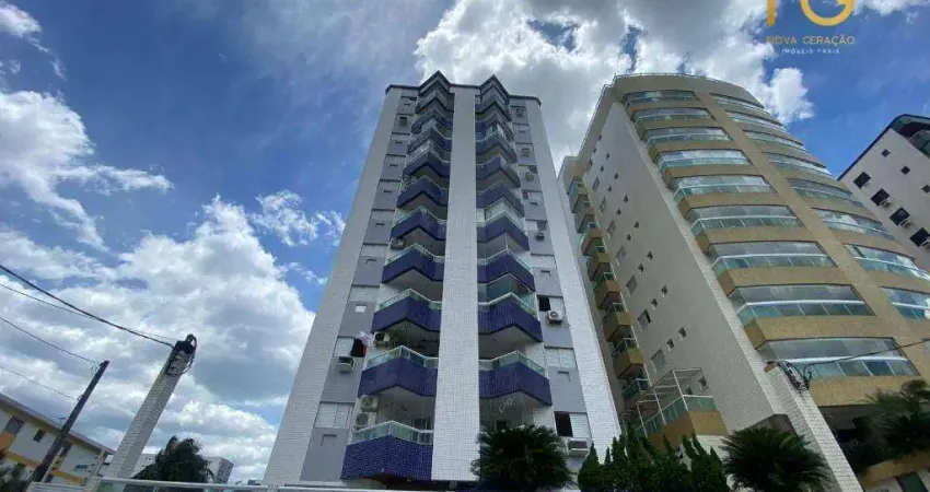 Apartamento com 1 dormitório à venda, 48 m² por r$ 330.000,00 - vila guilhermina - praia grande/sp