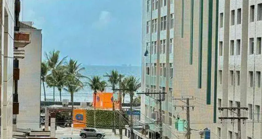 Apartamento com 1 dormitório à venda, 30 m² por r$ 195.000,00 - vila guilhermina - praia grande/sp