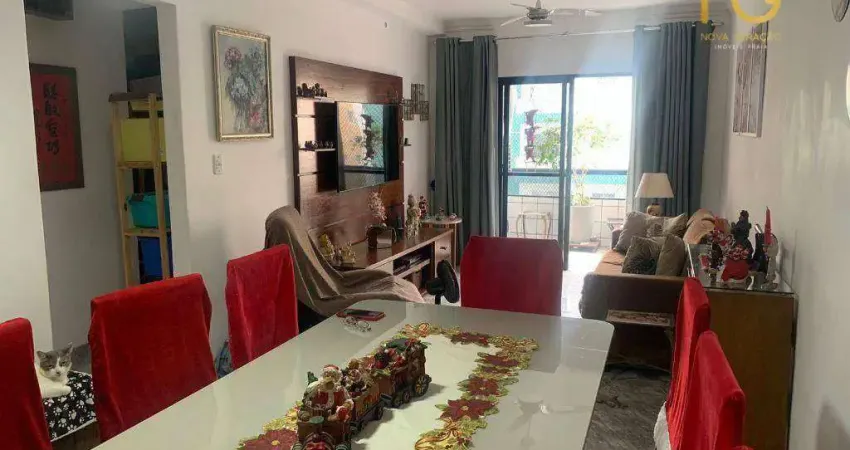 Apartamento com 3 dormitórios à venda, 80 m² por r$ 499.000,00 - tupi - praia grande/sp