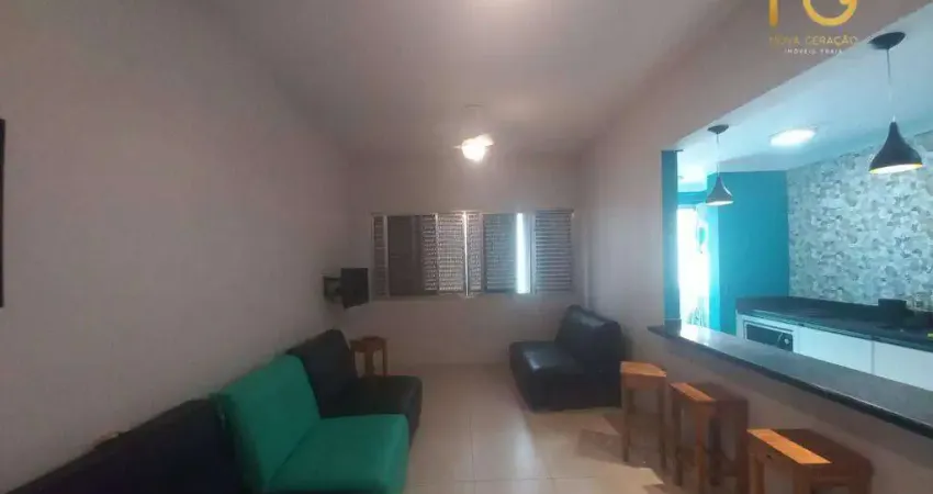 Kitnet com 1 dormitório à venda, 39 m² por r$ 256.000,00 - tupi - praia grande/sp
