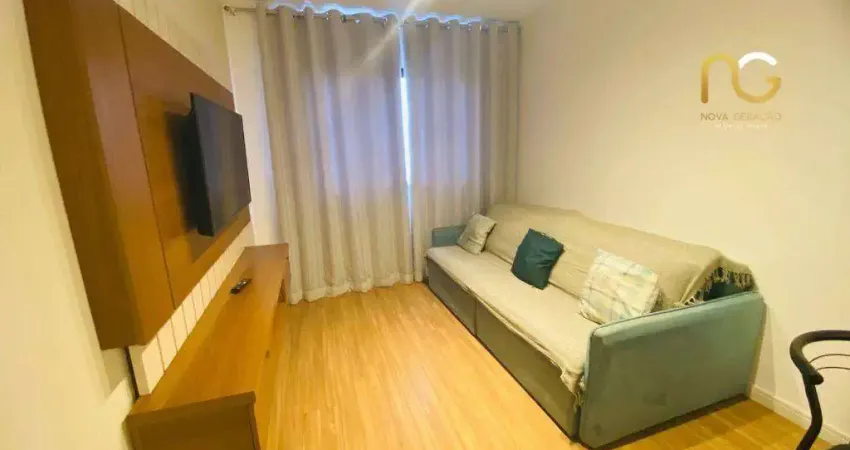 Apartamento com 2 dormitórios à venda, 63 m² por r$ 430.000,00 - vila guilhermina - praia grande/sp