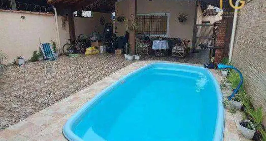Casa à venda 2 dorm. sendo 1 suíte. piscina - por r$ 645.000 - balneario maracanã - praia grande/sp